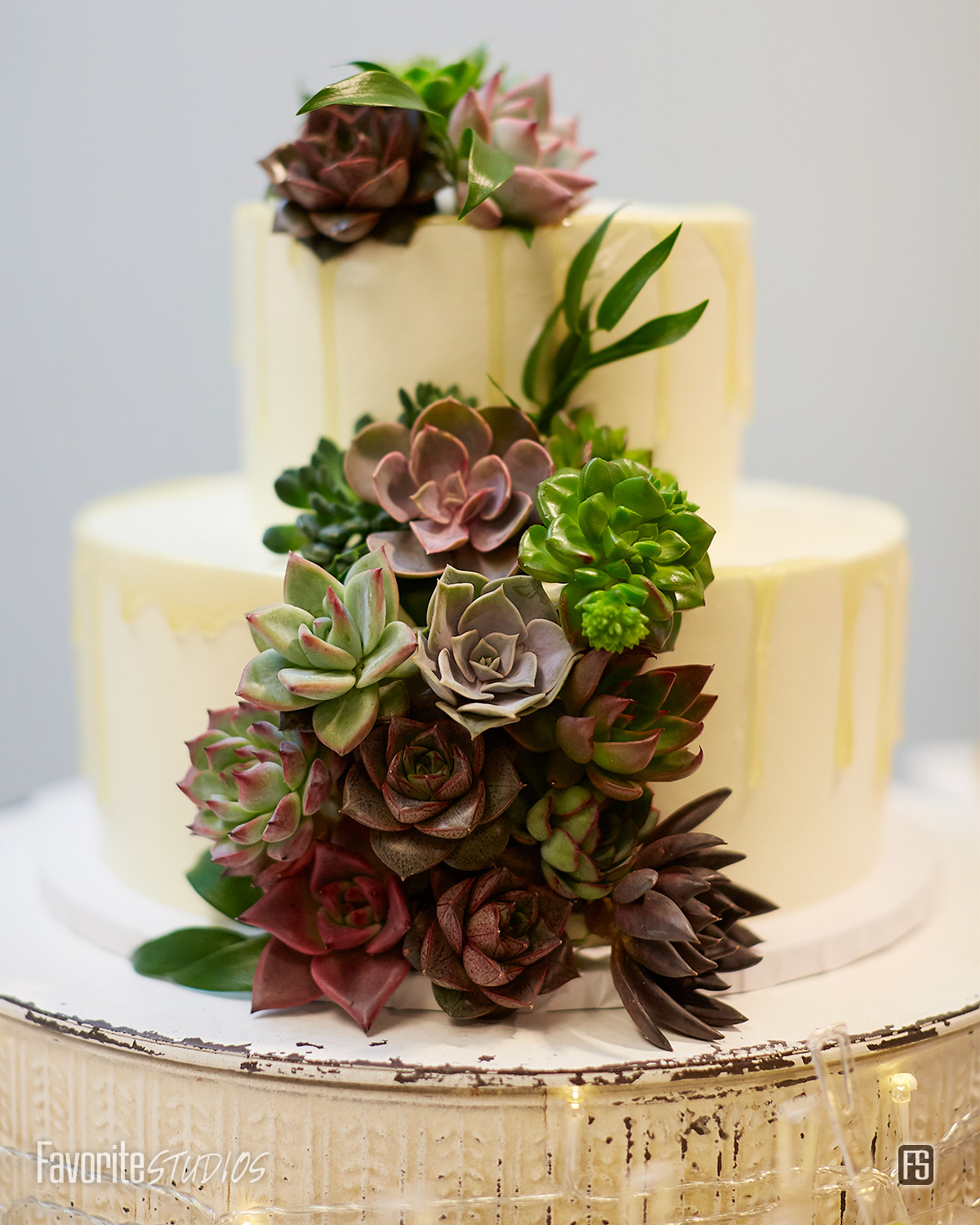 Succulent Wedding Cake Inspiration